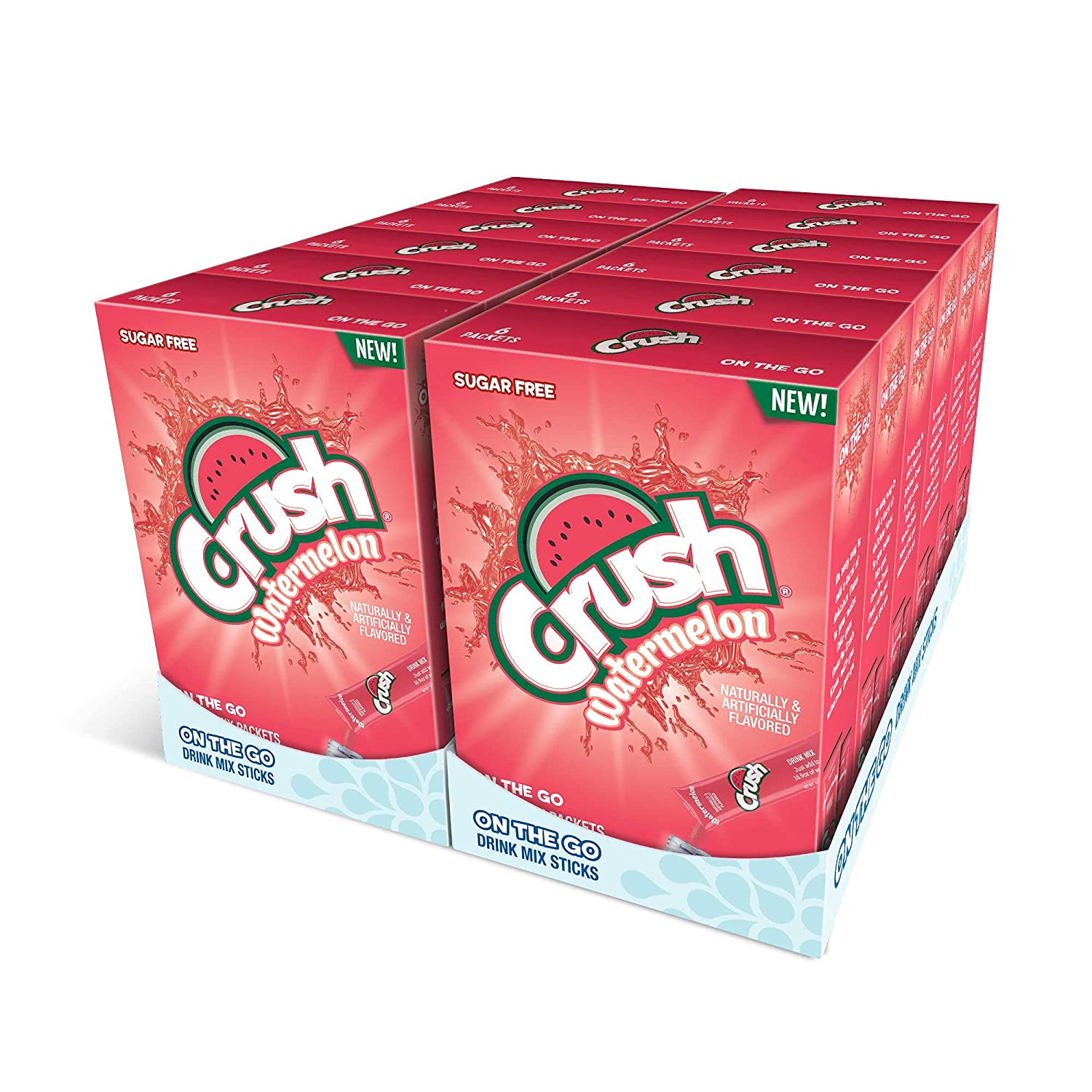 230527214843561_1 Orange Crush- Powder Drink Mix - Sugar Free & Delicious, Makes 72 flavored water beverages - Image 1